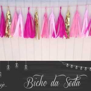 Varal de Franja FESTA LUXO Princesa