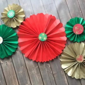 NATAL Conjunto Fioratas SEDA de Parede Decoração