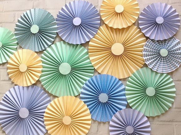 Conjunto Fioratas Painel LUXO 14 CORES SUAVES