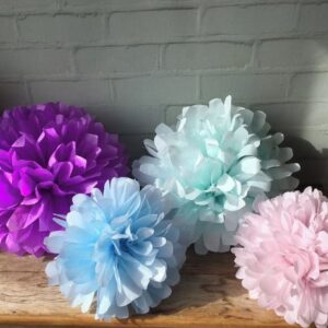 POMPONS Festa CORES Glam SOFT Colors