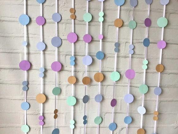 Fitas de Poás Papel Cores Scrap Sereia Fundo do Mar