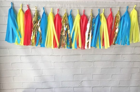 Tassel Garland Franjas LUXO Festa Infantil PRONTA ENTREGA