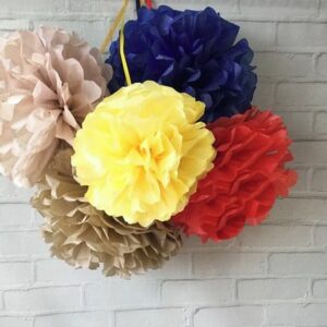 Pompom Seda FESTA MULHER MARAVILHA Luxo