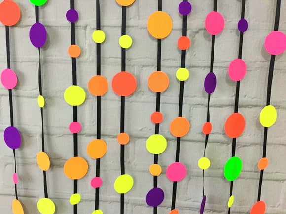 Kit de Fitas de POÁS Papel Scrap 10 com Toque Neon