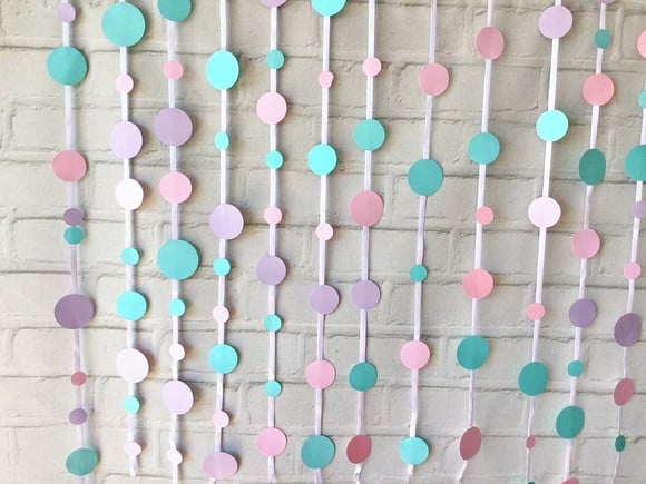 Fitas de Poás Papel Cores Scrap Sereia Candy Color