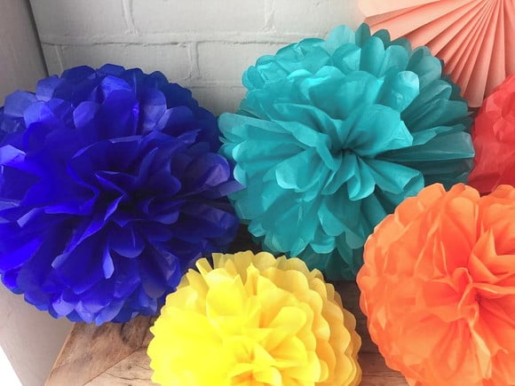 POMPONS Festa CORES Glam