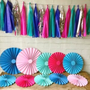 SUPER Kit Fioratas e Varal LUXO Tiffany e Pink