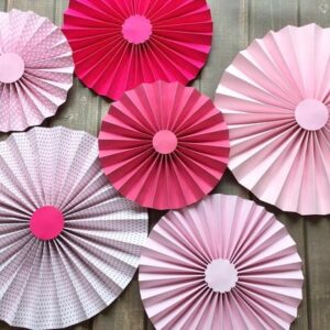 Conjunto Fioratas Painel LUXO ROSA 6 Chá de panela