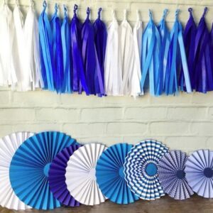 SUPER Kit Fioratas e Varal MUNDO AZUL LUXO Promoção