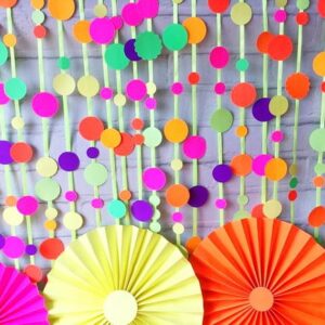 Fitas de POÁS Papel Cores Scrap NEON