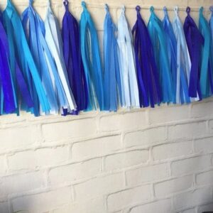 Tassel Garland Franjas COLORS AZUIS
