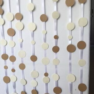 Painel de POÁS Bolas Scrap Cortina GOLD
