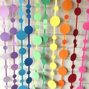 Fitas de POÁS Papel Cores Scrap COLORIDA Arco-Iris Unicórnio