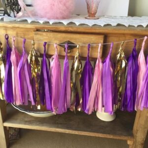 Varal de Franjas Decoração ENROLADOS