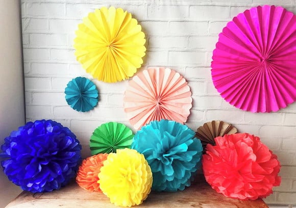 Conjunto Fioratas e Pompons COLORE LUXO Sale