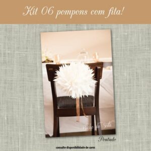 Conjunto Pompons com Fita SPECIAL GLAM