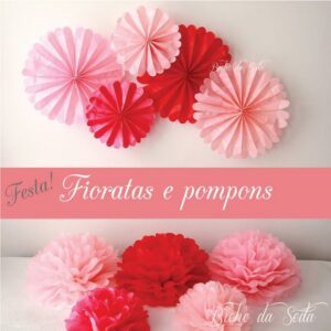 Conjunto Fioratas e Pompons MASTER LARGE