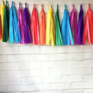 ARCO-IRIS Varal de Franjas Cores NOW UNITED