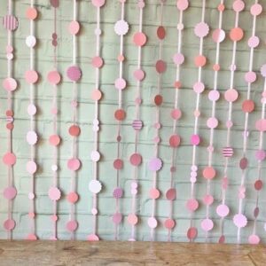 Fitas de Poás Papel Cores Scrap Rosa Luxo Candy