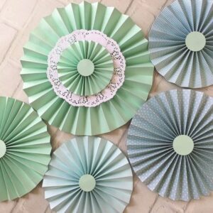 Kit FIORATAS Estilo Inglês Rosa Verde Azul FLORAL ENGLISH