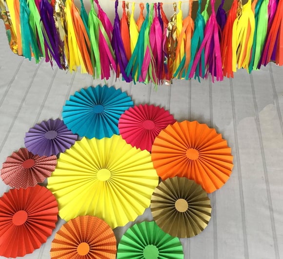 Conjunto Fioratas e Varal LUXO CARNAVAL