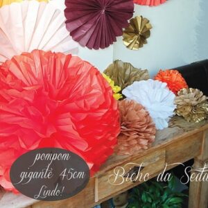 Super Pompom Seda Gigante Maxi EXTREME