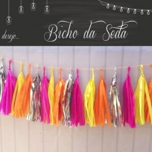 Varal de Franja Decoração HAVAIANA