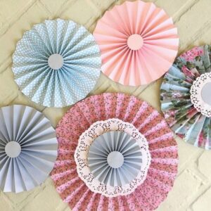 Kit FIORATAS Estilo Inglês Rosa Verde Azul FLORAL ENGLISH