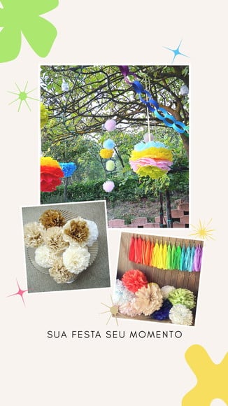 Fioratas e Pompom Kit SOB MEDIDA Karen