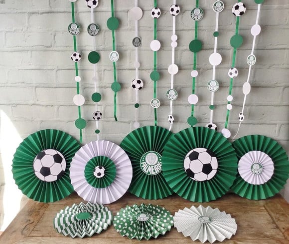 Festa FUTEBOL SUPER Kit Fioratas e Fitas de Poás ALVIVERDE
