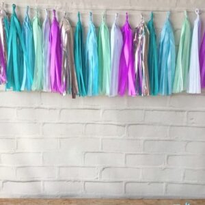 Varal de Franjas Decoração Tassel FROZEN