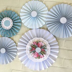 Kit FIORATAS Estilo Inglês Rosa Verde Azul FLORAL ENGLISH