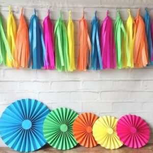 Basic Kit Varal de Franjas e Fioratas Party Trolls
