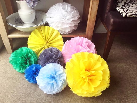 Conjunto Pompons CORES LINDAS - Imagem 2