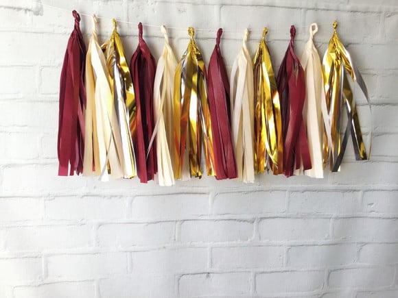 Cordão de Franjas Tassel Festa Craft Luxo Mini - Imagem 2