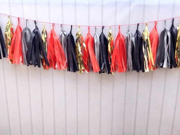 Varal Franja Decoração VINGADORES THOR - Imagem 2