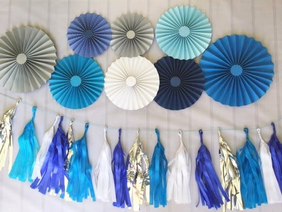 Conjunto Fioratas e Varal LUXO BLUE - Imagem 2
