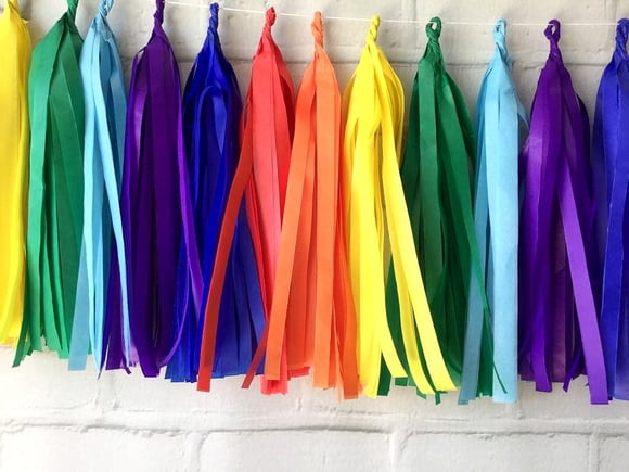 Varal de Franjas Decoração NOW UNITED - Imagem 2