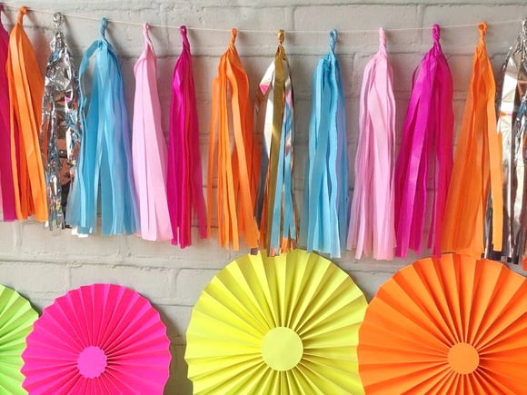 Varal de Franjas Tassel COLOR LUXO - Imagem 2
