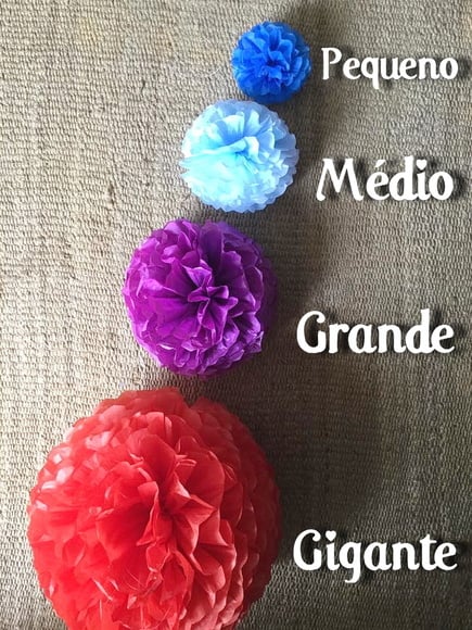 Conjunto Pompons CORES LUXO - Imagem 2