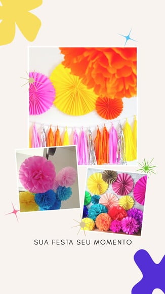 Fioratas e Pompom Kit SOB MEDIDA Karen - Imagem 2