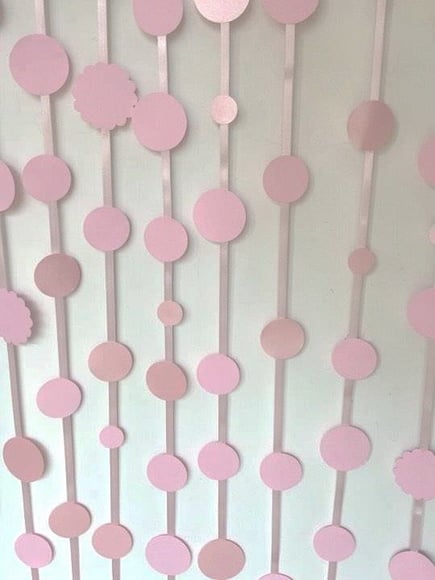 Painel de POÁS Papel Scrap Rosa FADA - Imagem 2
