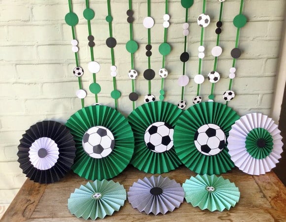 Festa Futebol Super Brasil Kit Fioratas e Fitas de Poás - Imagem 2