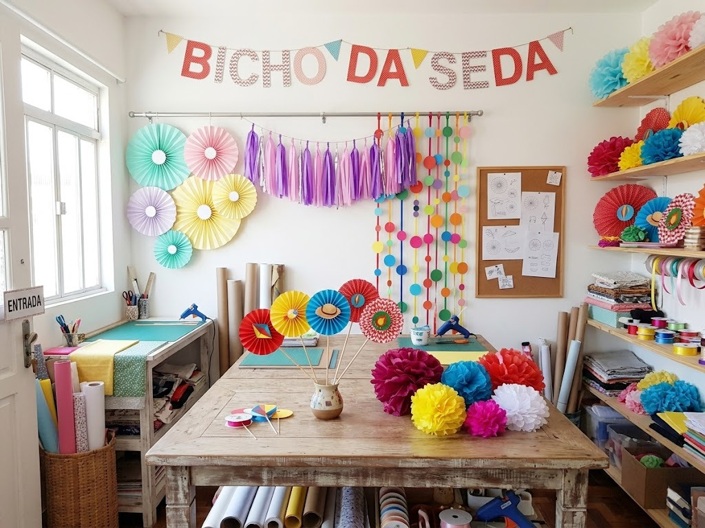 Premium handmade paper decorations